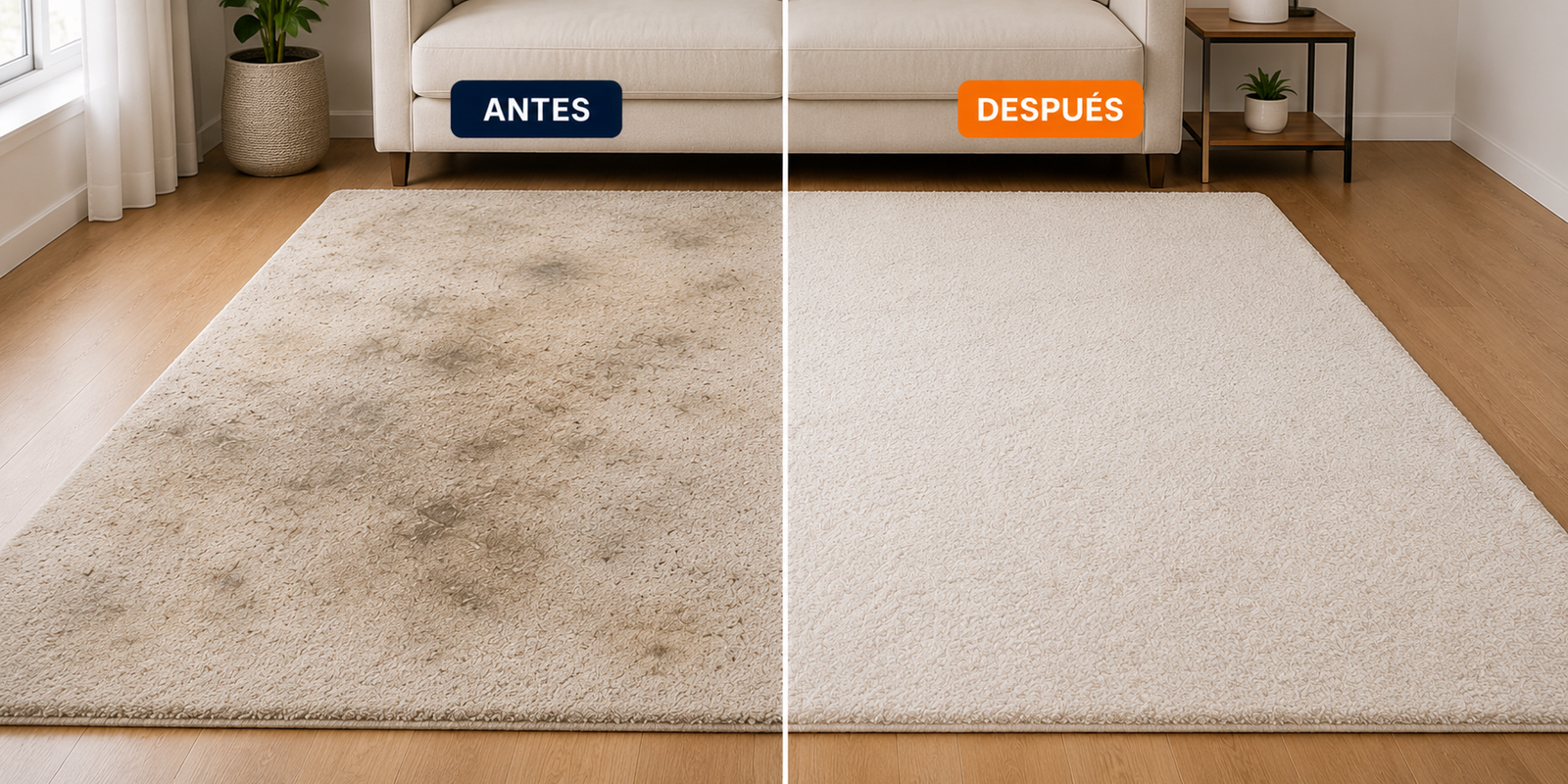 limpieza de alfombra